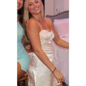 Princess Polly Gold formal dress